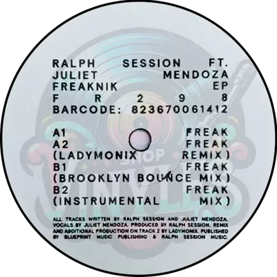 Ralph Session & Juliet Mendoza-Freaknik EP