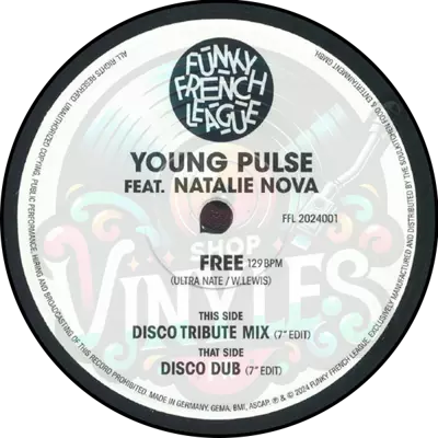 Young Pulse & Nathalie Nova-FREE DISCO TRIBUTE MIX/ DISCO DUB (45t - 7p)