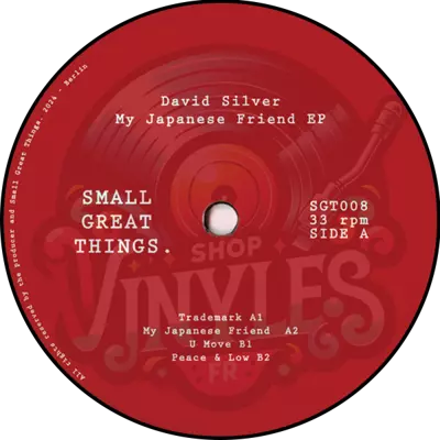 David Silver-My Japansese Friend EP