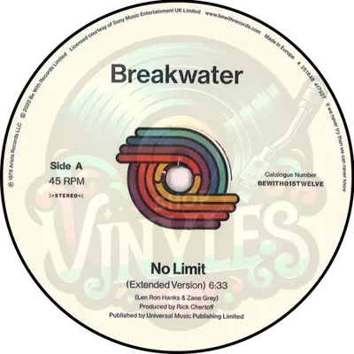 Breakwater-No Limit / Do It Till The Fluid Gets Hot