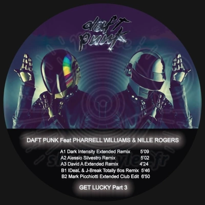 Daft Punk Feat Pharrell Williams & Nille Rogers* - Get Lucky (Part 3)