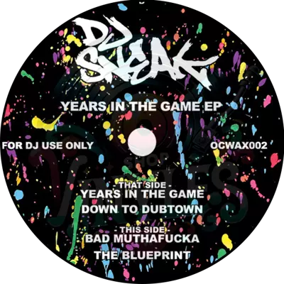 DJ Sneak - Years In The Game EP