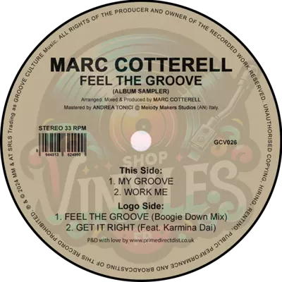 Marc Cotterell-Feel The Groove