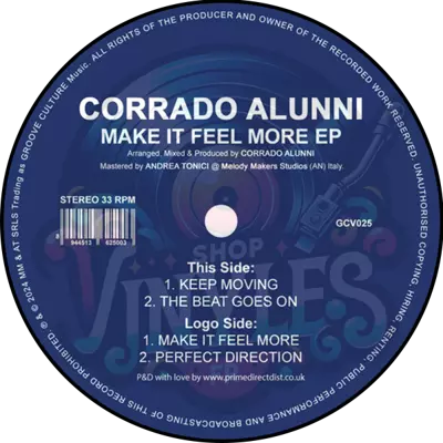 Corrado Alunni-Make It Feel More EP