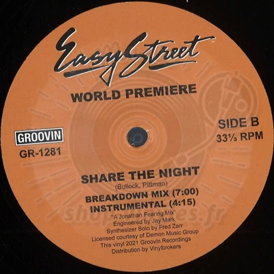 World Premiere - Share The Night