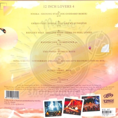VARIOUS - 12 INCH LOVERS 4