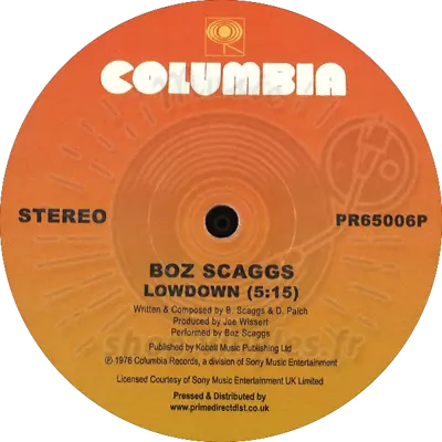 Boz Scaggs - Lowdown / JoJo / What Can I Say