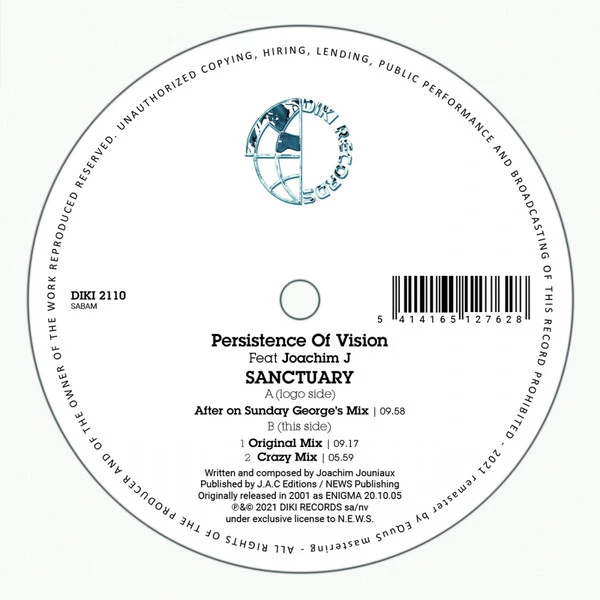 PERSISTENCE OF VISION FEAT. JOACHIM J - SANCTUARY