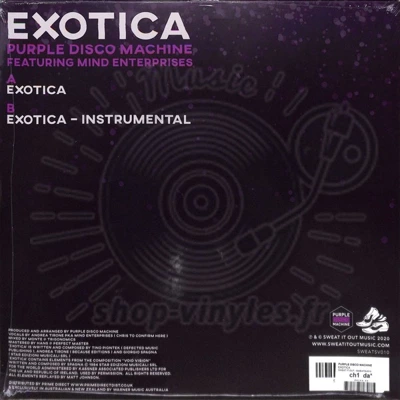 Purple Disco Machine Feat Mind Enterprises - Exotica