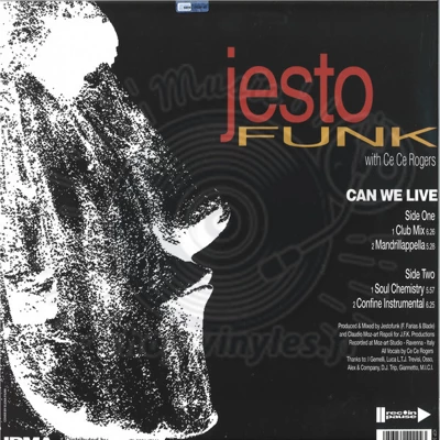 Jestofunk & Cece Rogers - CAN WE LIVE EP