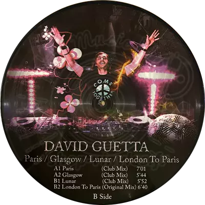 David Guetta - Paris / Glasgow / Lunar / London To Paris