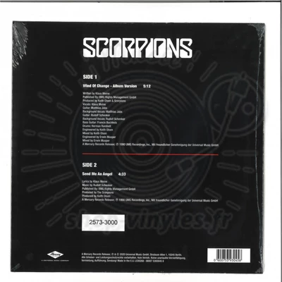 Scorpions - Wind Of Change / Send Me An Angel