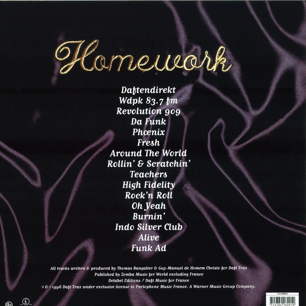 Daft Punk - Homework LP 2x12