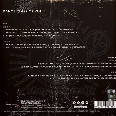 Various - DANCE CLASSICS VOL.1 LP (2x12)