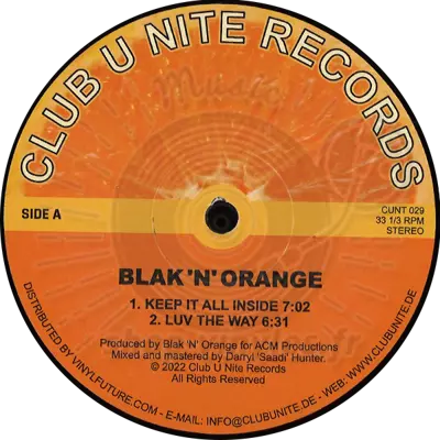 Black'N'Orange - CUNT 029