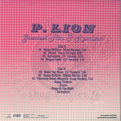 P. LION - Greatest Hits & Remixes