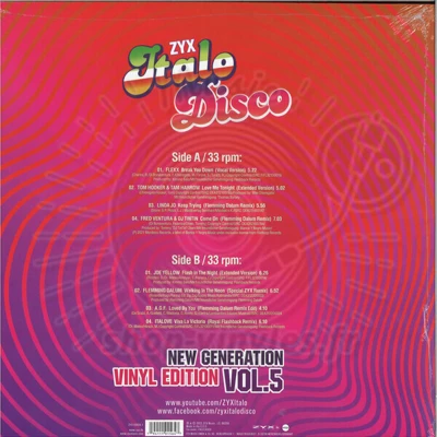 Various - ZYX Italo Disco New Generation:Vinyl Edition Vol.5