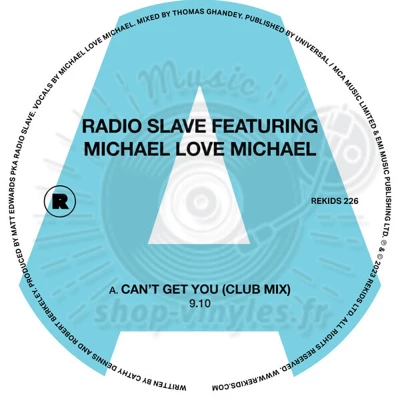 Radio Slave-Cant Get You