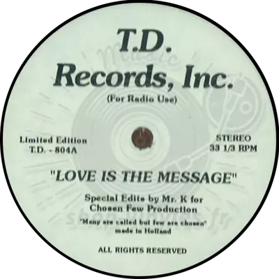 Mfsb, The Chi-Lites-Love Is The Message / My First Mistake