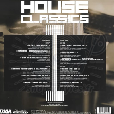 VARIOUS - HOUSE CLASSICS THE SOUND OF 90S Vol.1 (2x12