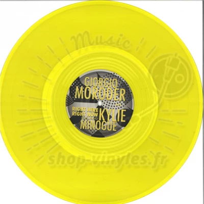 Giorgio Moroder - Right Here Right Now Feat Kylie (Limited Edition repress)