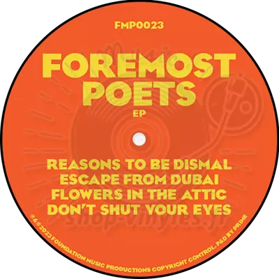 Foremost Poets-Flowers EP