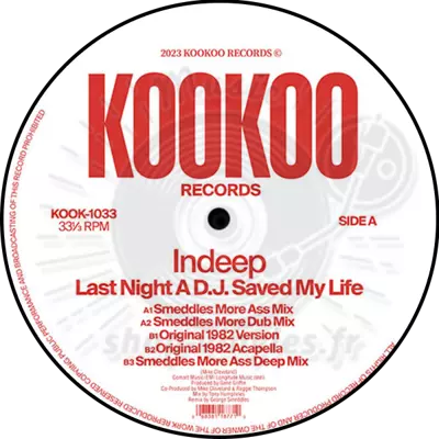 Indeep - Last Night A DJ Saved MY Life