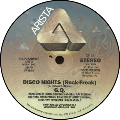 GQ-Disco Nights / Standing Ovati