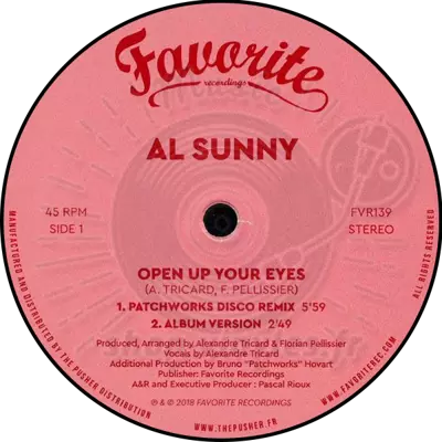 Al Sunny - Open Up Your Eyes (remixes)