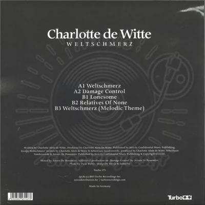 Charlotte De Witte - Weltschmerz